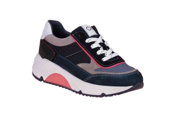 CKS Crazy Blauwe Sneaker  (CRAZY-PETROL) - MerkenOutlet