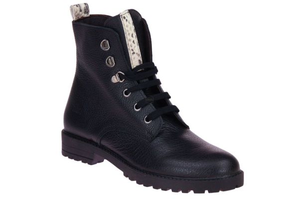 Clic Zwarte Veterboot  (9801-UT) - MerkenOutlet