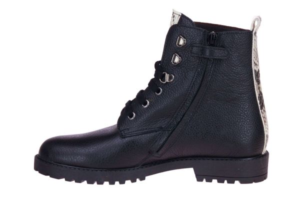 Clic Zwarte Veterboot  (9801-UT) - MerkenOutlet