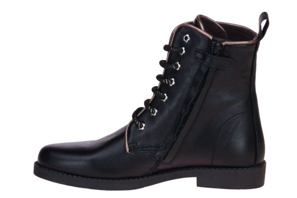 Clic Zwarte Veterboot  (20220-ZWART) - MerkenOutlet