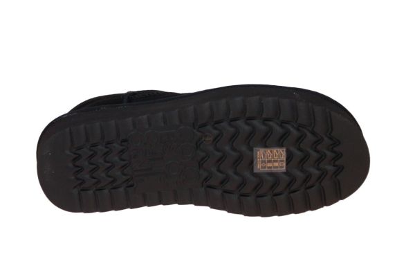 Colors of California Platform Winterboot Suede Zwart  (HC.YWPLA01-BLACK) - MerkenOutlet