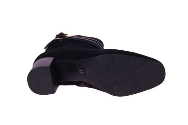 Cristian Daniel Zwarte Enkellaars  (9934-NERO) - MerkenOutlet