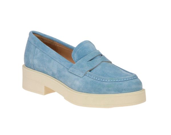 Catwalk London Blauwe Moccasin  (LONDON-96) - MerkenOutlet