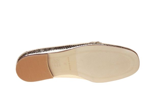 Catwalk Tessa Goud Metallic Moccasin  (TESSA-41) - MerkenOutlet