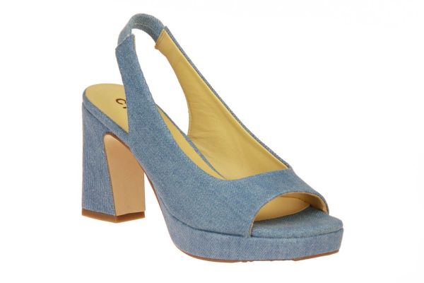 Catwalk Too Denim Blauwe Sandaal  (TOO-91) - MerkenOutlet