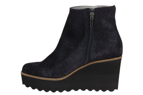 Catwalk Madrid Blauwe Korte Laars  (MADRID) - MerkenOutlet