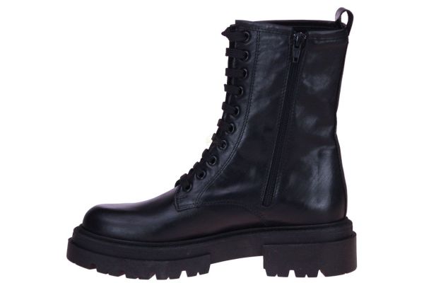 Debutto Donna Zwarte Veterboot  (XS16) - MerkenOutlet