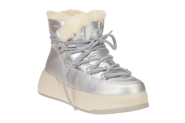 D. Franklin Sneakers Boomb Court Med Silver  (369001-SILVER) - MerkenOutlet