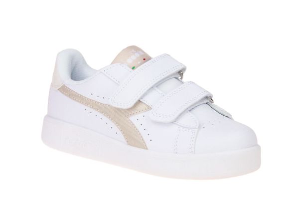 Diadora Game P PS Girl Wit-Roze  (101.177016-D0282) - MerkenOutlet