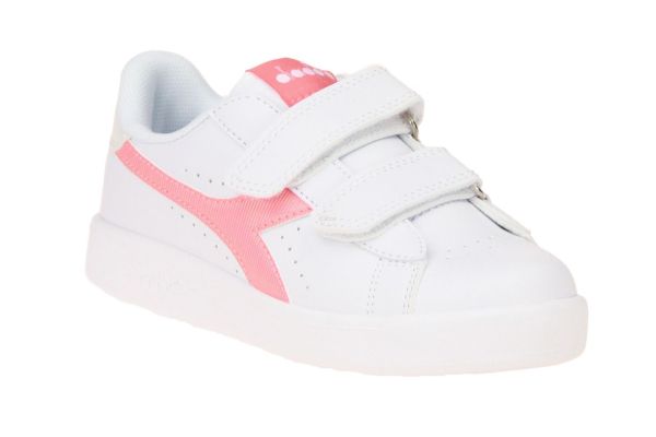 Diadora Game P PS Wit-Roze  (101.177.016.D0833) - MerkenOutlet
