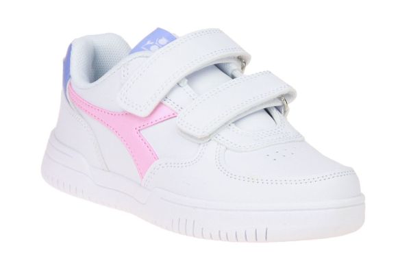 Diadora Raptor Low PS Wit-Roze  (101.177721-D0778) - MerkenOutlet