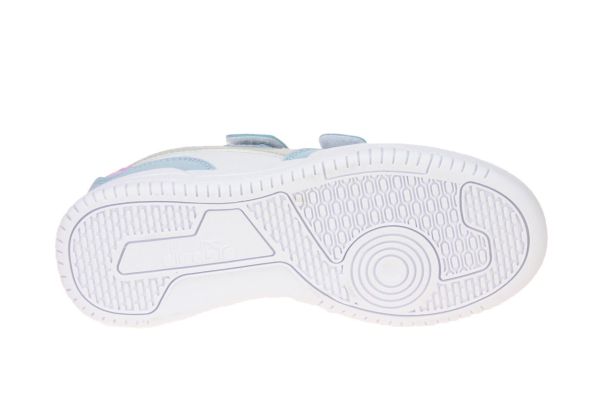 Diadora Raptor Low PS Wit-Licht Blauw  (101.177721-D0829) - MerkenOutlet