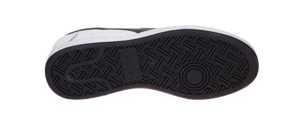 Diadora Magic Basket Low Icona Wit-Groen  (501.179.296-C1161) - MerkenOutlet