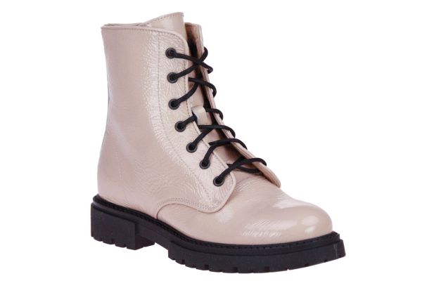 Dianetti Licht Roze Veterboot Lak  (8798PV) - MerkenOutlet