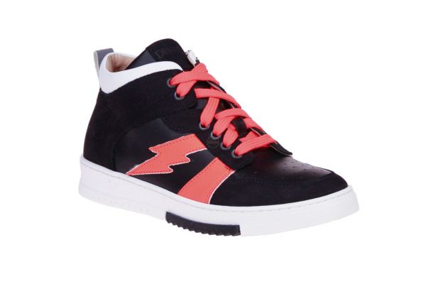 Dianetti Zwart-Oranje Sneaker  (I1466) - MerkenOutlet