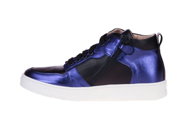 Dianetti Paars-Zwarte Sneaker  (I1466) - MerkenOutlet