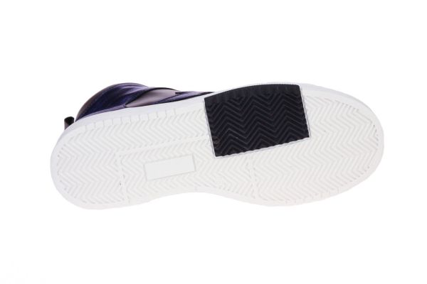 Dianetti Paars-Zwarte Sneaker  (I1466) - MerkenOutlet