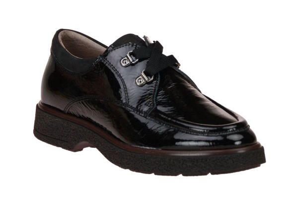 DL Sport Zwarte Veterschoen  (5904-NERO) - MerkenOutlet