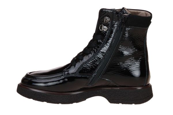 DL Sport Zwarte Veterboot  (5905-NERO) - MerkenOutlet