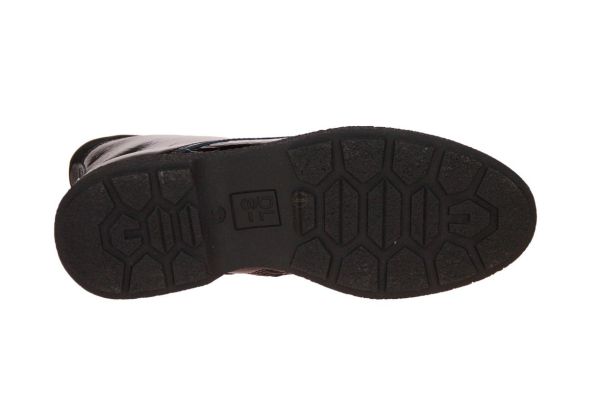 DL Sport Zwarte Veterboot  (5905-NERO) - MerkenOutlet