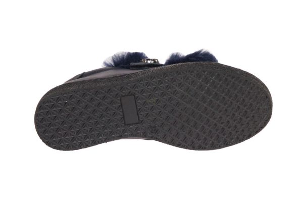 EB Blauwe Sneaker Pels  (B1575) - MerkenOutlet