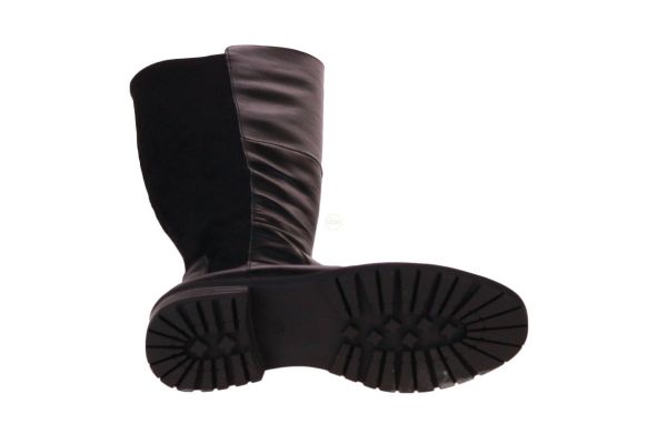 Emilie Karston Amma Zwart Lange Laars  (AMMA-NOIR) - MerkenOutlet