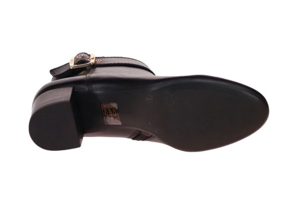 Emilie Karston Dulie Zwarte Korte Laars  (DULIE-NOIR) - MerkenOutlet