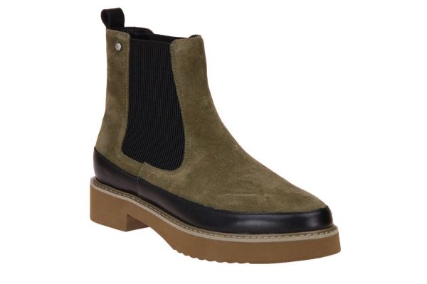 Emilie Karston Olivia Kaki Enkellaars  (OLIVIA-KAKI) - MerkenOutlet