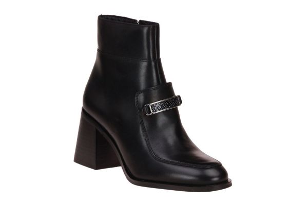 Emilie Karston Viana Zwarte Korte Laars  (VIANA-NOIR) - MerkenOutlet