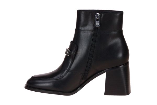 Emilie Karston Viana Zwarte Korte Laars  (VIANA-NOIR) - MerkenOutlet