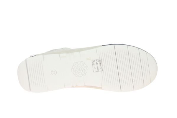 Emilie Karston Camino Sneaker Wit-Zilver  (CAMINO-BLANC) - MerkenOutlet