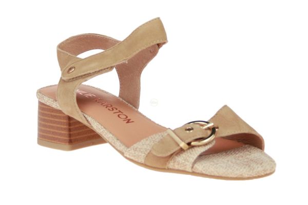 Emilie Karston Chance Sandaal Beige  (CHANCE-BEIGE) - MerkenOutlet