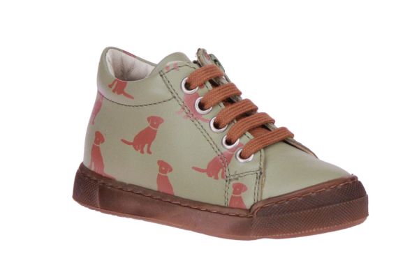 Falcotto Snopes Groene Sneaker Hondje  (2015329-0B04) - MerkenOutlet