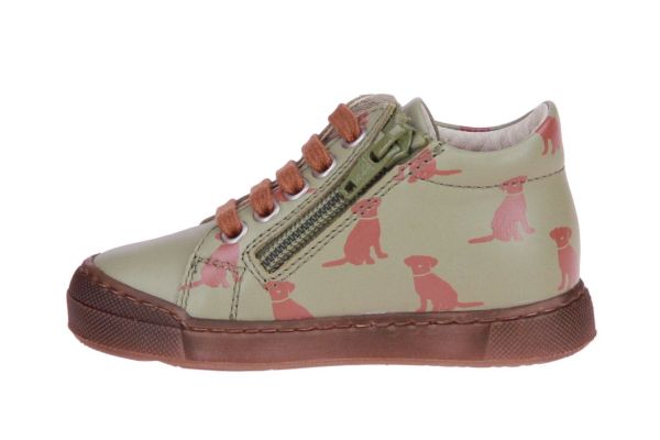 Falcotto Snopes Groene Sneaker Hondje  (2015329-0B04) - MerkenOutlet