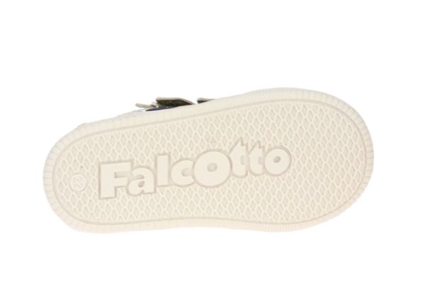 Falcotto Klip Velcroschoen Offwhite-Beige  (2018269.01-2B42) - MerkenOutlet