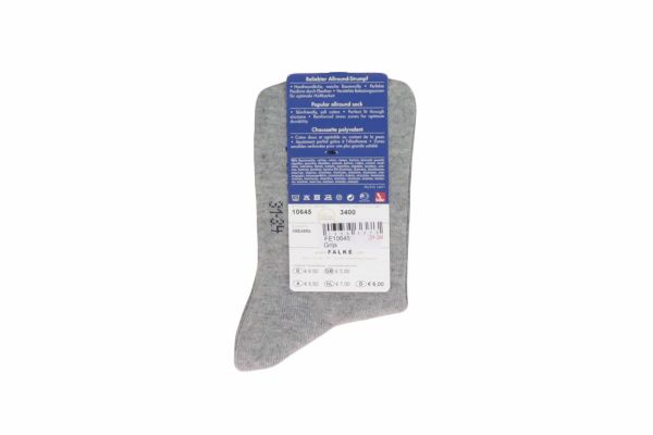 Falke Family Grijze sok (10645/3400) - MerkenOutlet
