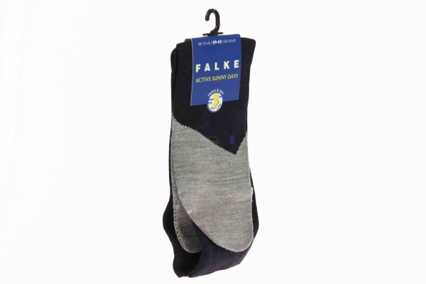 Falke Blauwe korte sokken Sunny Days  (10663/6170) - MerkenOutlet