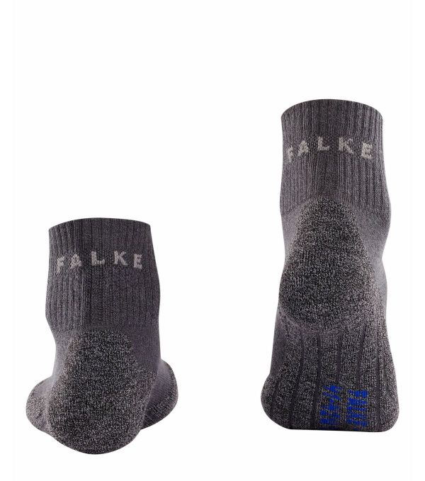 Falke TK2 Men Short Cool Grijs  (16154-3180) - MerkenOutlet