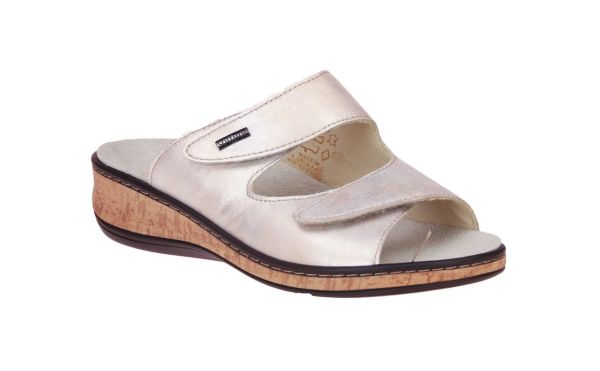Fidelio Softline Beige Metallic Slipper  (245012-21) - MerkenOutlet
