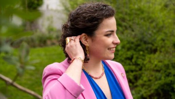 Flo Jewelry Halsketting Roze  (HJ0566-roze) - MerkenOutlet