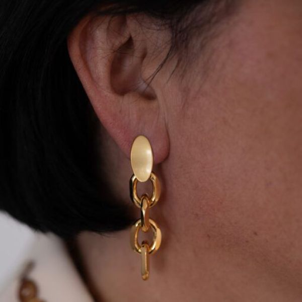 Flo Jewelry Oorbel Goud  (OR09152) - MerkenOutlet