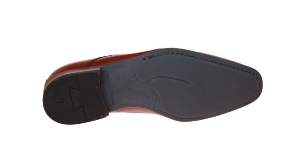 Floris van Bommel De Slimmer Cognac Schoen  (30295-24-01) - MerkenOutlet