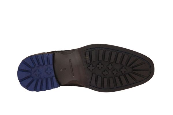 Floris van Bommel Crepi 11.28 Zwarte Schoen  (50141-10-03) - MerkenOutlet