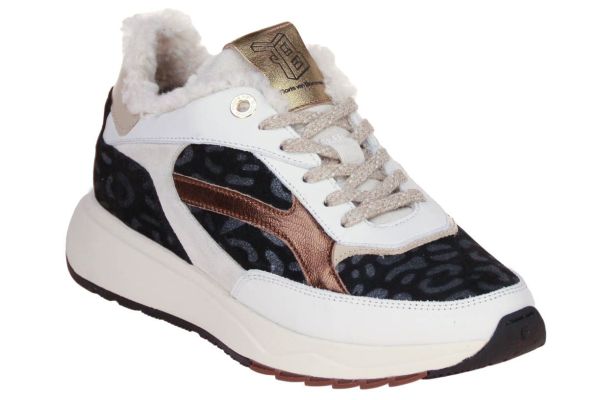 Floris van Bommel Suvi 02.10 Wit-Zwart  (10138-60/01) - MerkenOutlet