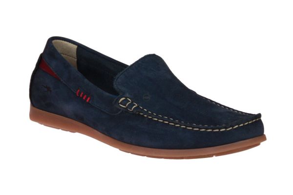 Fluchos Troy Blauwe Moccasin  (1729-NUB OCEAN) - MerkenOutlet