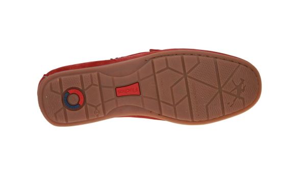 Fluchos Troy Rode Moccasin  (1729-TERRA) - MerkenOutlet