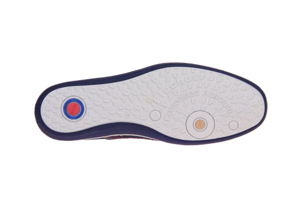 Fluchos Blauw Sportieve Moccasin Nubuck  (9707 OCEANO) - MerkenOutlet
