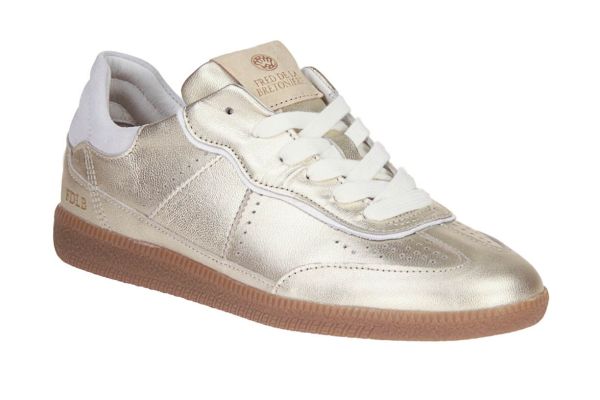 Fred De La Bretoniere Pearl Reza Gouden Sneaker  (FR001002851W-8500) - MerkenOutlet