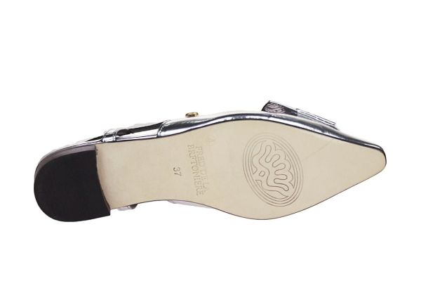 Fred De La Bretoniere Elisse Slingback Zilver  (FR001401351W-9500) - MerkenOutlet