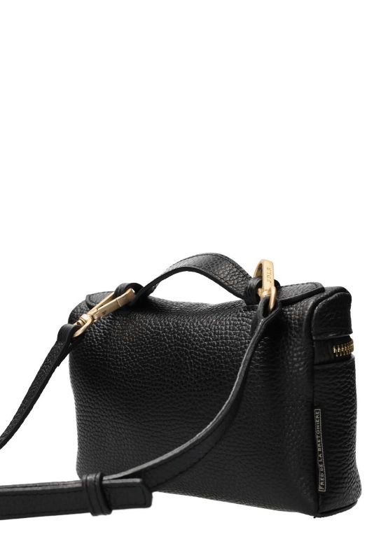 Fred De La Bretoniere Lori Zwarte Handtas  (FR003000151W-1000) - MerkenOutlet